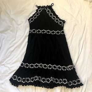 Black sun dress.